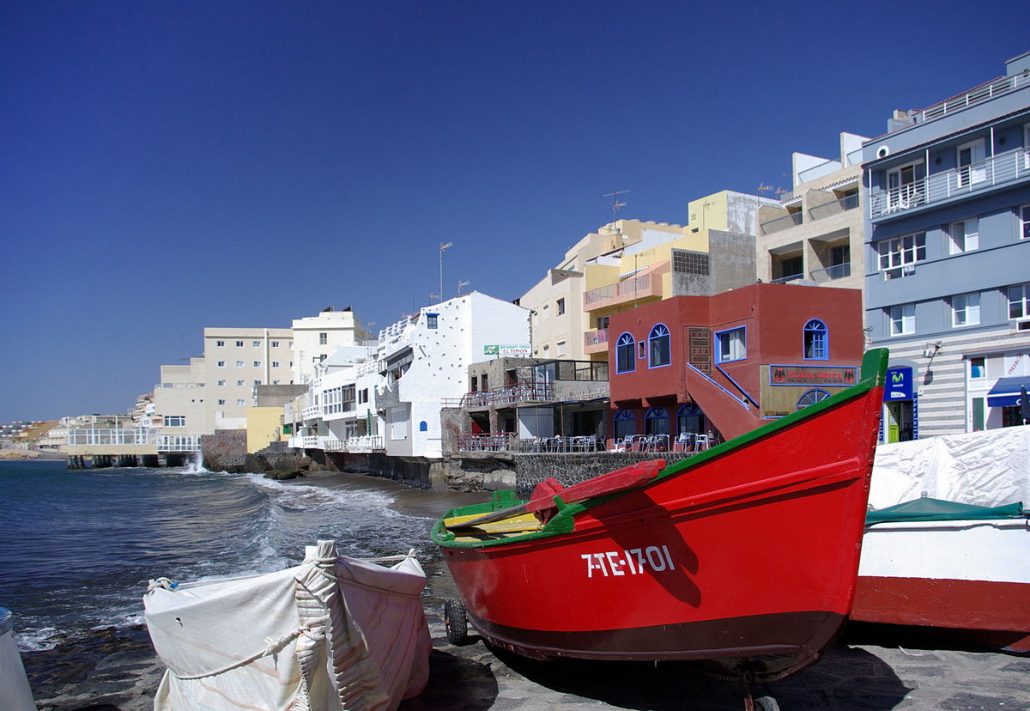 el Medano Tenerife el medano fishing boat