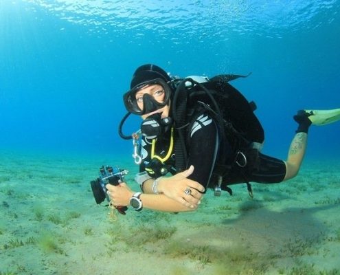 Advanced Open Water padi digital underwater photography