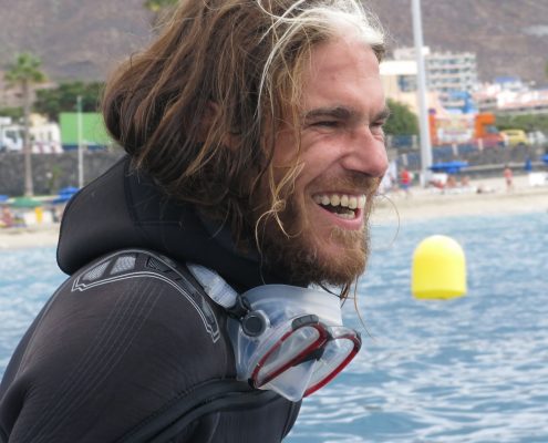 Javier H dive instructor tenerife padi diving