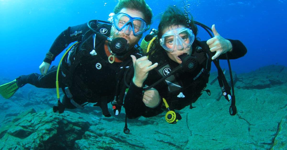 PADI Open Water Divers diving tenerife padi open water duikcursussen