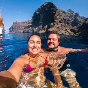 Splash underwater photo- splash underwater photography tenerife