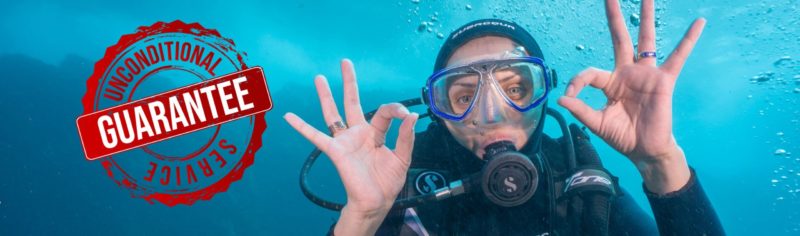 Unconditional service guarantee at Aqua-Marina Tenerife3 banner Unconditional Service Guarantee